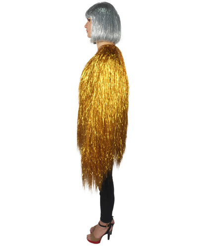 HPO Women's Party Tinsel Costume Set | Multiple Color Options | Suitable for Halloween |  Tinsel Material