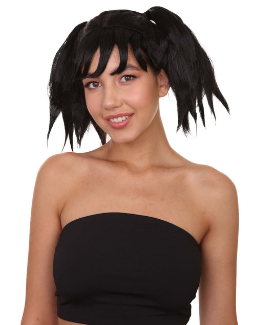 Black Doll Womens Wig