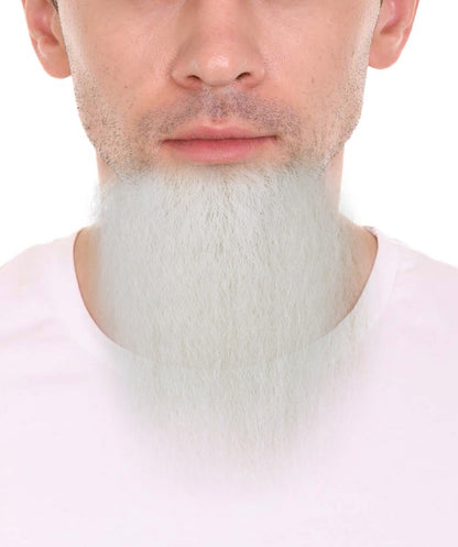HPO Adult Men's Human Hair Beard Facial Hair I Perfect for Halloween and Cosplay