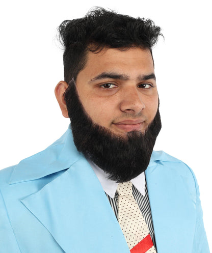 HPO Men's Chin Curtain Style Long Beard Set