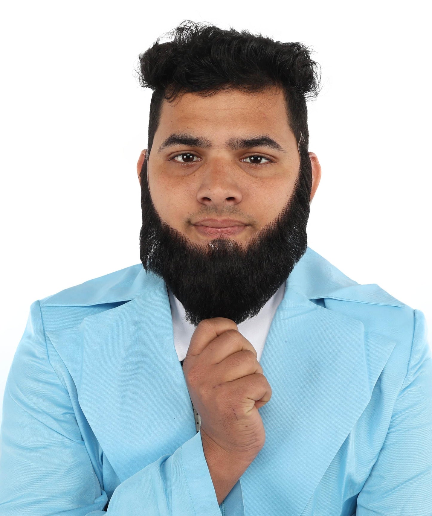 HPO Men's Chin Curtain Style Long Beard Set