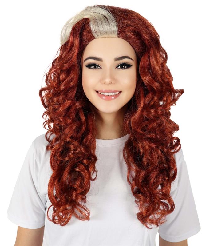 HPO Adult Women Leexa Fox Wavy Multiple Wig – Stylish and Comfortable Synthetic Wig for Cosplay & More, Premium Breathable Capless Cap with Flame Retardant Synthetic Fiber Hair