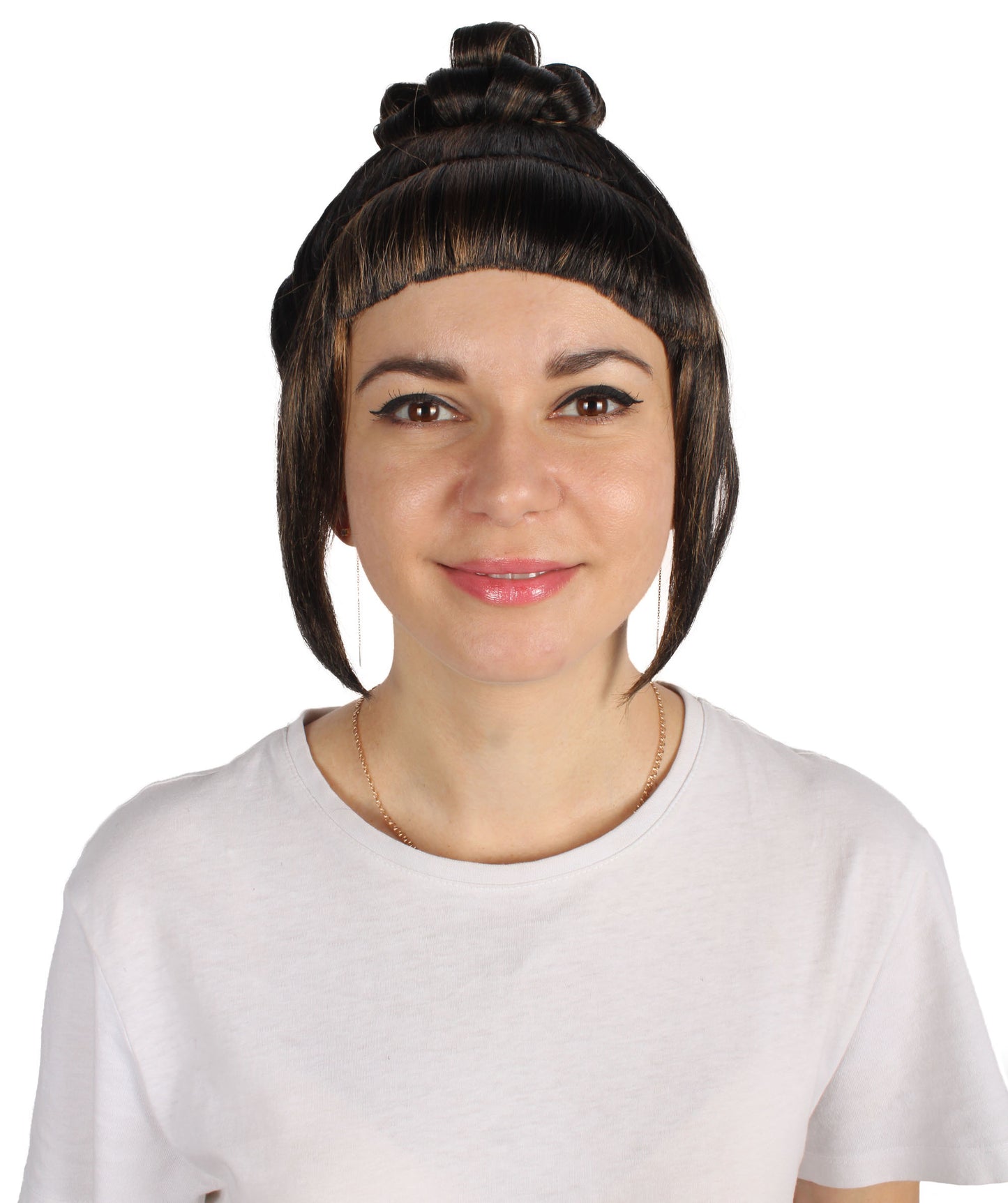 HPO  Women's Halloween Animated Lucy Updo Wig | Multiple Color Options