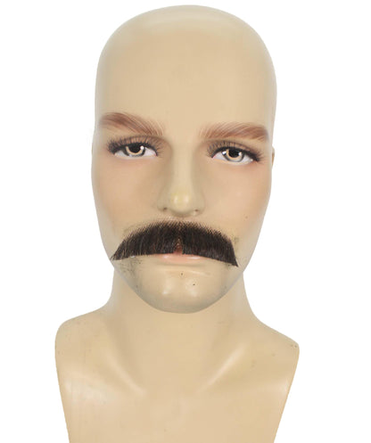 HPO Men's Human Hair Mustache Fancy Facial Hair