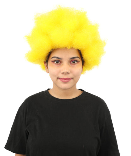 Womens Soldier Movie Afro | Cosplay Wig | Premium Breathable Capless Cap
