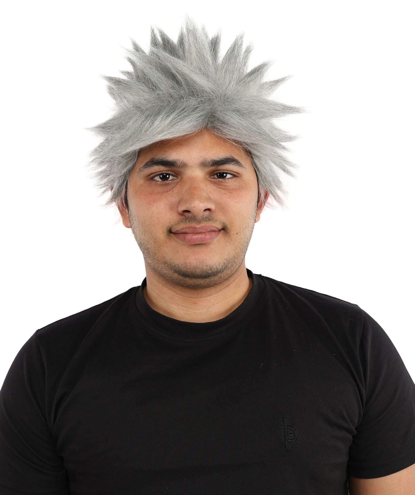 HPO Adult Men's Japanese Superhero Manga Spiky Wig |  Multi Color Options