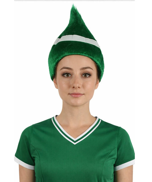Nigeria Flag Sport Troll Wig | Premium Breathable Capless Cap
