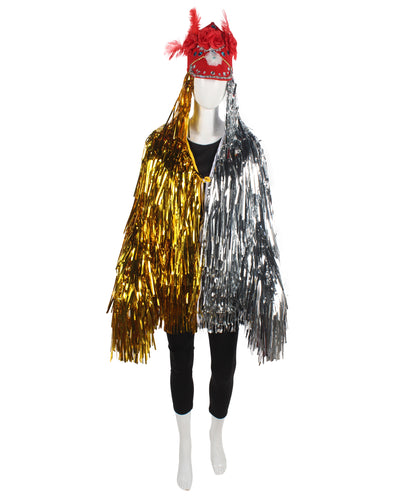 Gold/Silver Tinsel Costume