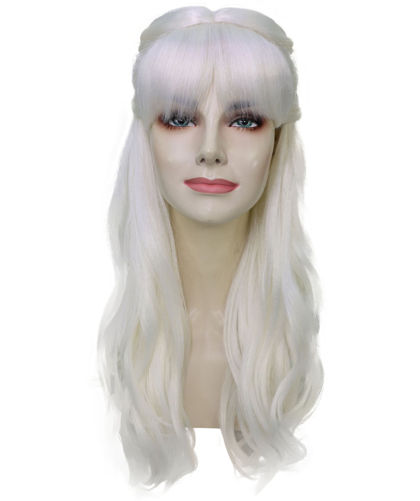 HPO Women's Curly Long Length Trendy Keepsake Multiple Color Options Wig