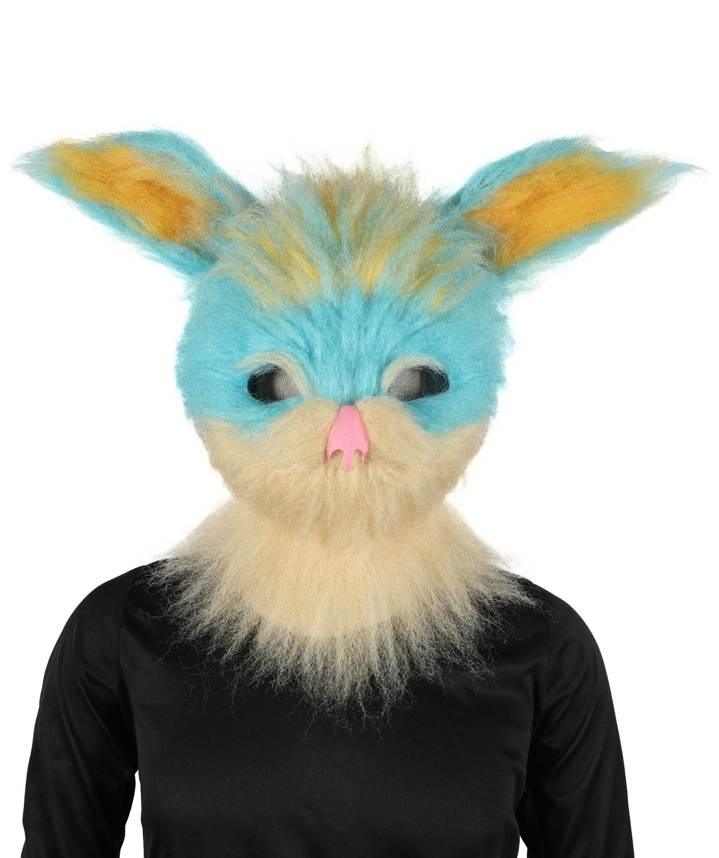 HPO Adult Unisex Carrot Guardian  Multicolor Dragon Bunny Costume & Bundel Set with Head Mask | Perfect for Halloween| Flame-retardant Synthetic Fabric