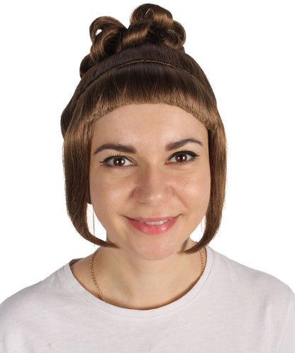HPO  Women's Halloween Animated Lucy Updo Wig | Multiple Color Options