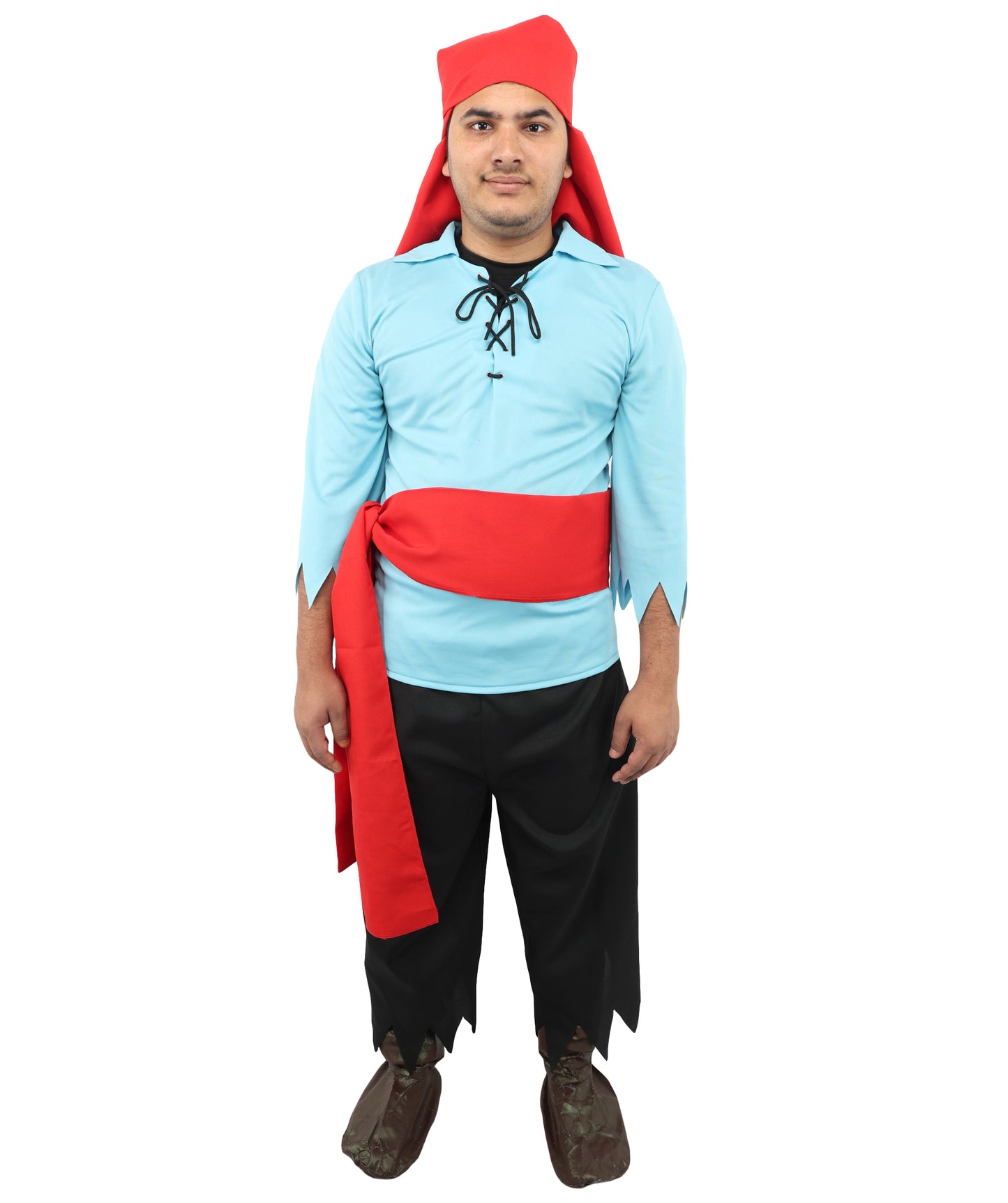 HPO Leg Avenue Men's Pillaging Pirate Costume - Authentic Pirate Outfit with Hat and Accessories, Perfect for Themed Events
