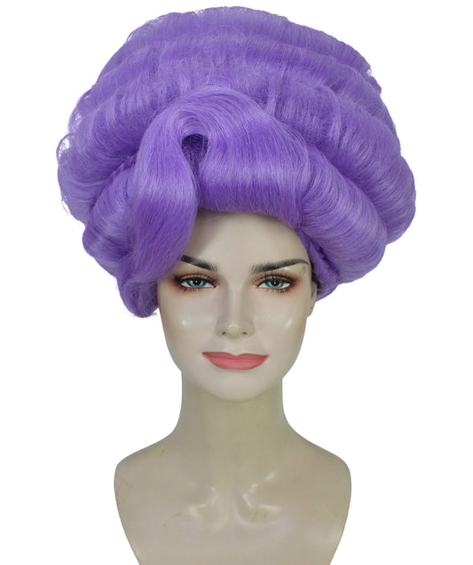 HPO Women's Dramatic Drag Queen High Updo Wig I Flame-retardant Synthetic Fiber