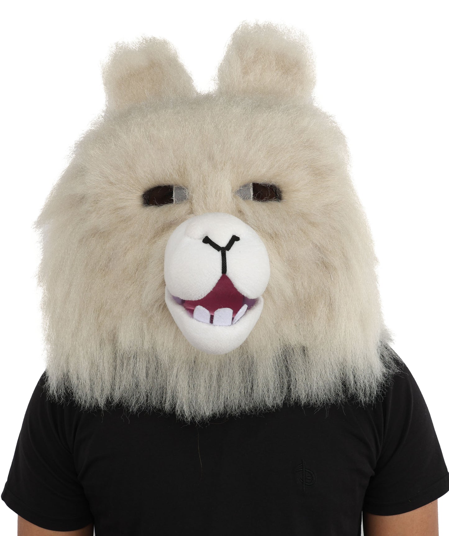 HPO Men’s Grey Animal Costume Bundle & Mask Set | Fluffy Creature Outfit & Hair for Cosplay & Roleplay | Plush Character  Costumes for Parties, Photo Shoots & Themed Events