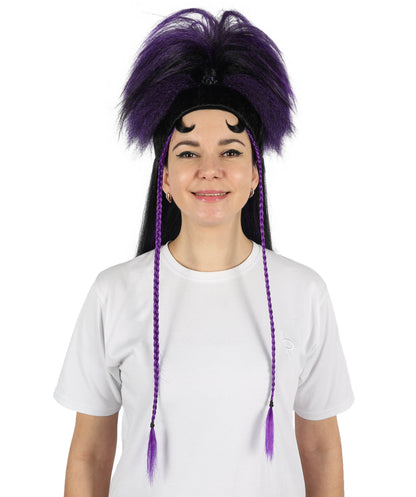 HPO Women’s Leexa Fox Straight Multiple Wig – Premium Cosplay Wig for Bold Looks & Everyday Style, Perfect for Cosplay, Themed Parties and Halloween, Adjustable & Comfortable Fit