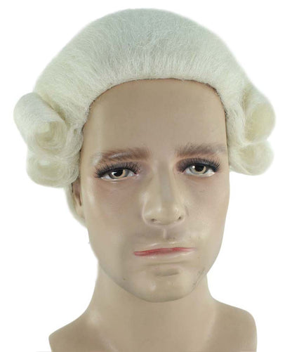 1700s Era Aristocrat Wig | Premium Breathable Capless Cap