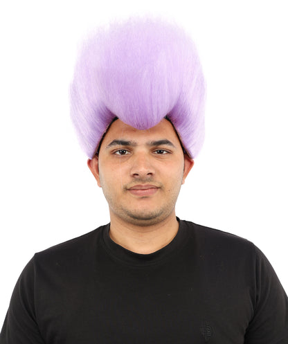 Hades God of Death |Multiple Color Fake Flame Spikes | Premium Halloween Wig