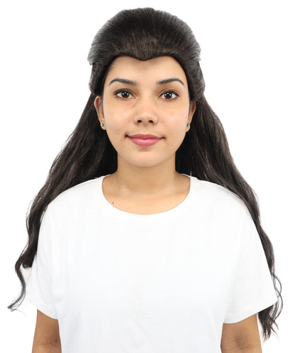 HPO Women's Mystical Sea-Inspired Wig  | Long Synthetic Hairpiece with Adjustable Cap for Cosplay, Halloween, Theater & Roleplay