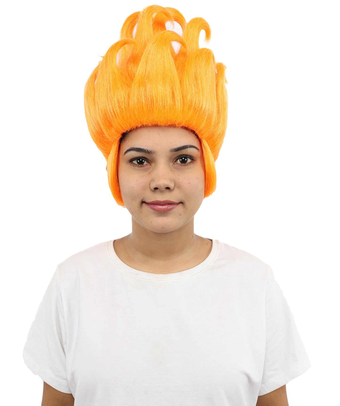 HPO Multiple color Sea Witch Wig – Curly Tentacle-Inspired Fancy Dress Wig for Women – Ocean Sorceress Cosplay Hair