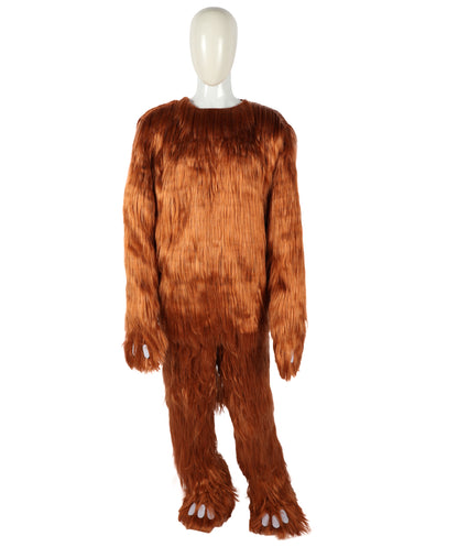 HPO Unisex Elephant Fur Costume – Plush and Cozy Animal Outfit – Perfect for Halloween and Cosplay Parties, Stage Performances – Soft Durable and Realistic Elephant Design!