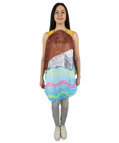 HPO Unisex Vibrant and Unique Design Multicolor Egg Costume | Suitable for Halloween | Flame-retardant Synthetic Fabric