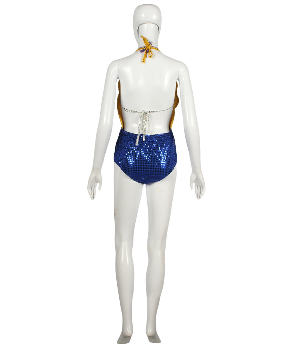 HPO Festival Femme Silver and Indigo Light Up the Night Bikini Set