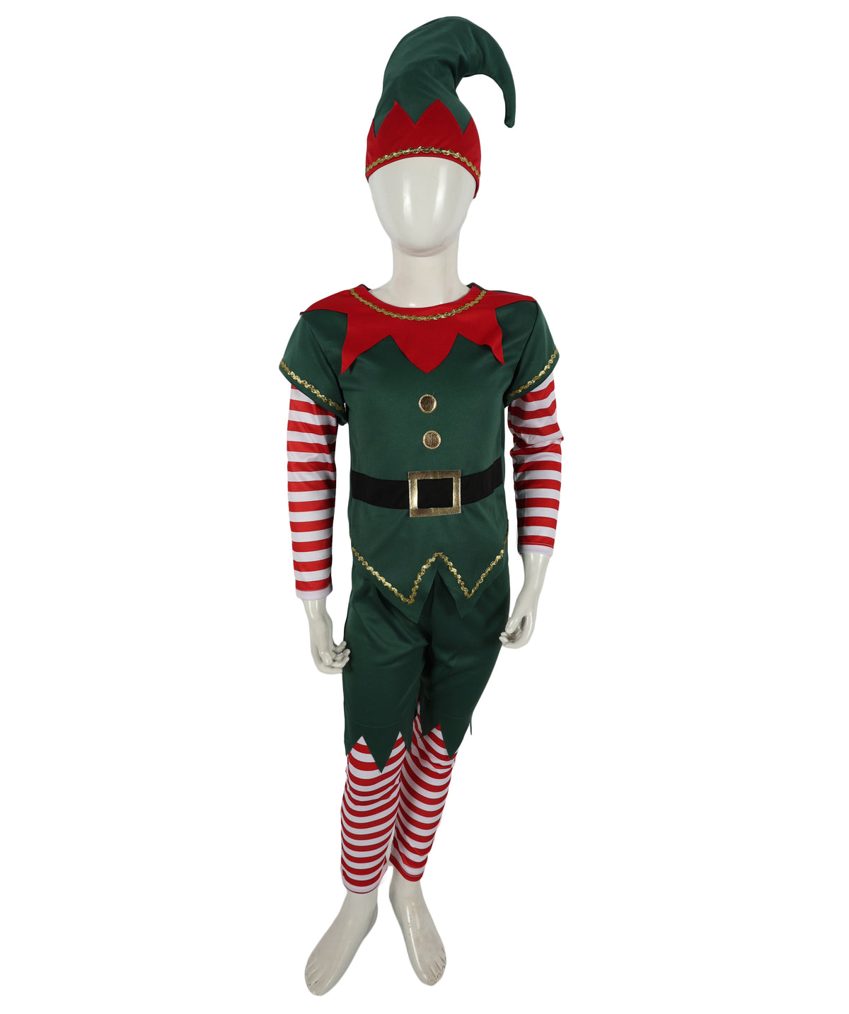 HPO Adult & Teen Men’s Christmas Elf Inflatable Costume | Festive Holiday Cosplay & Party Outfit