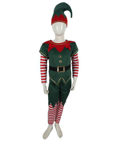 HPO Adult & Teen Men’s Christmas Elf Inflatable Costume | Festive Holiday Cosplay & Party Outfit