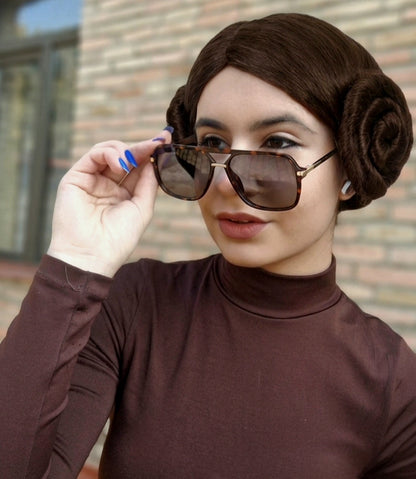 Space Princess | Women's Multiple Color Trendy Space Buns Wig