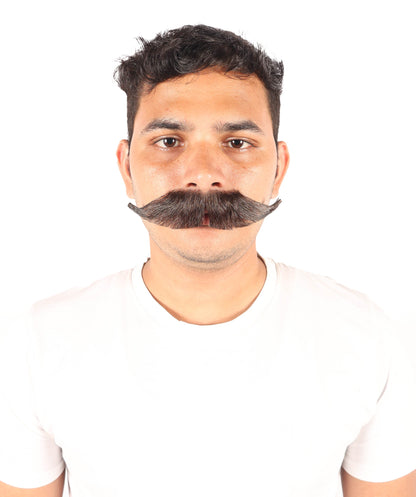 Premium Watson Human Facial Hair Mustache For Men | HPO