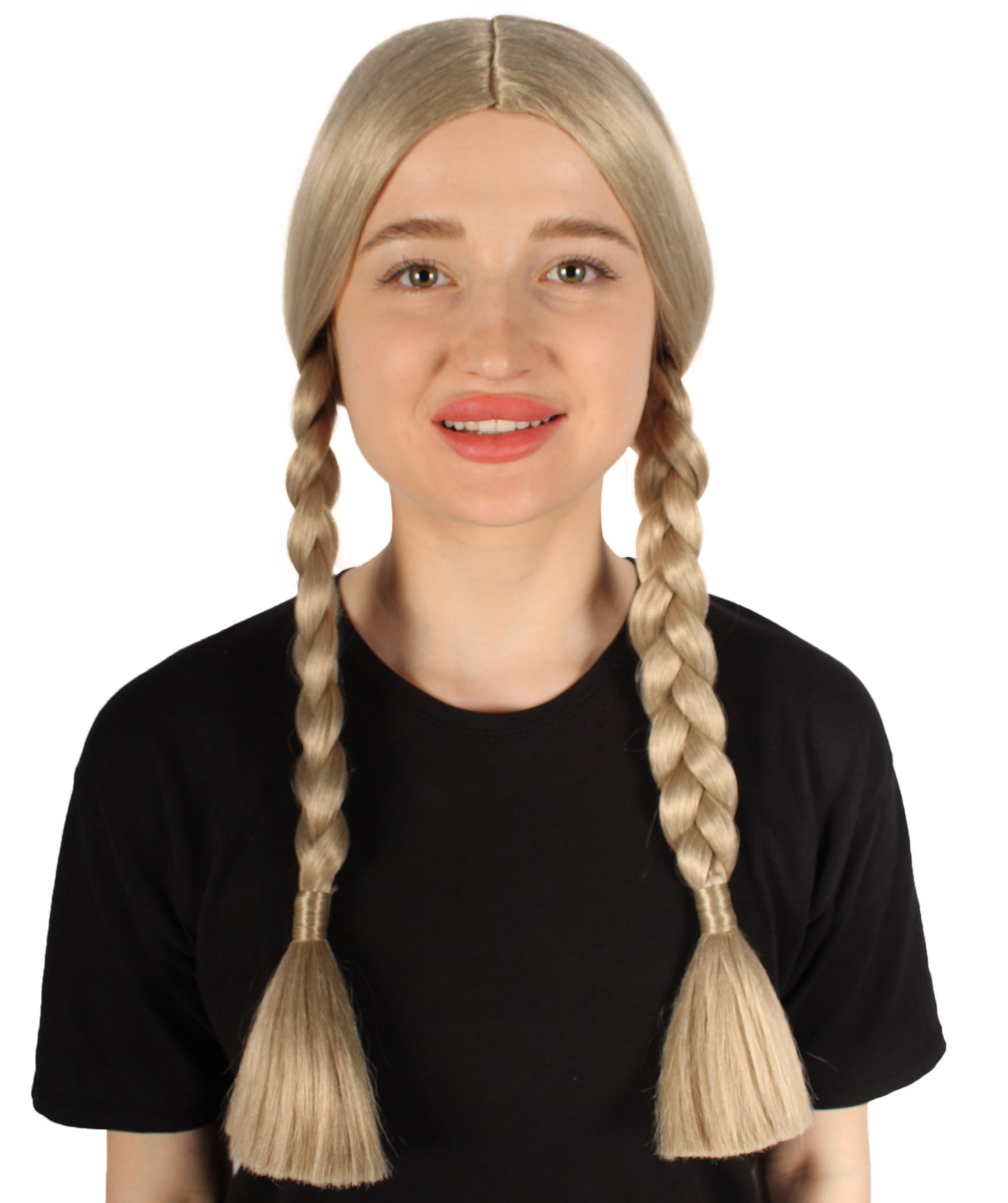 HPO Women's  Braided Gothic Wig | Multiple Color Collections TV Movie Wigs | Premium Breathable Capless Cap