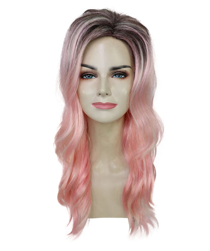 HPO  Women's Classic 90's Popstar Multiple Wig – Layered, Flirty Hairpiece with Pigtails, Perfect for Channeling a Retro Pop Icon Look, Premium Breathable Capless Cap