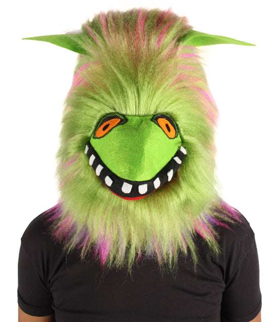  Unisex Vibrant Colored Evil Furry Monster Mask