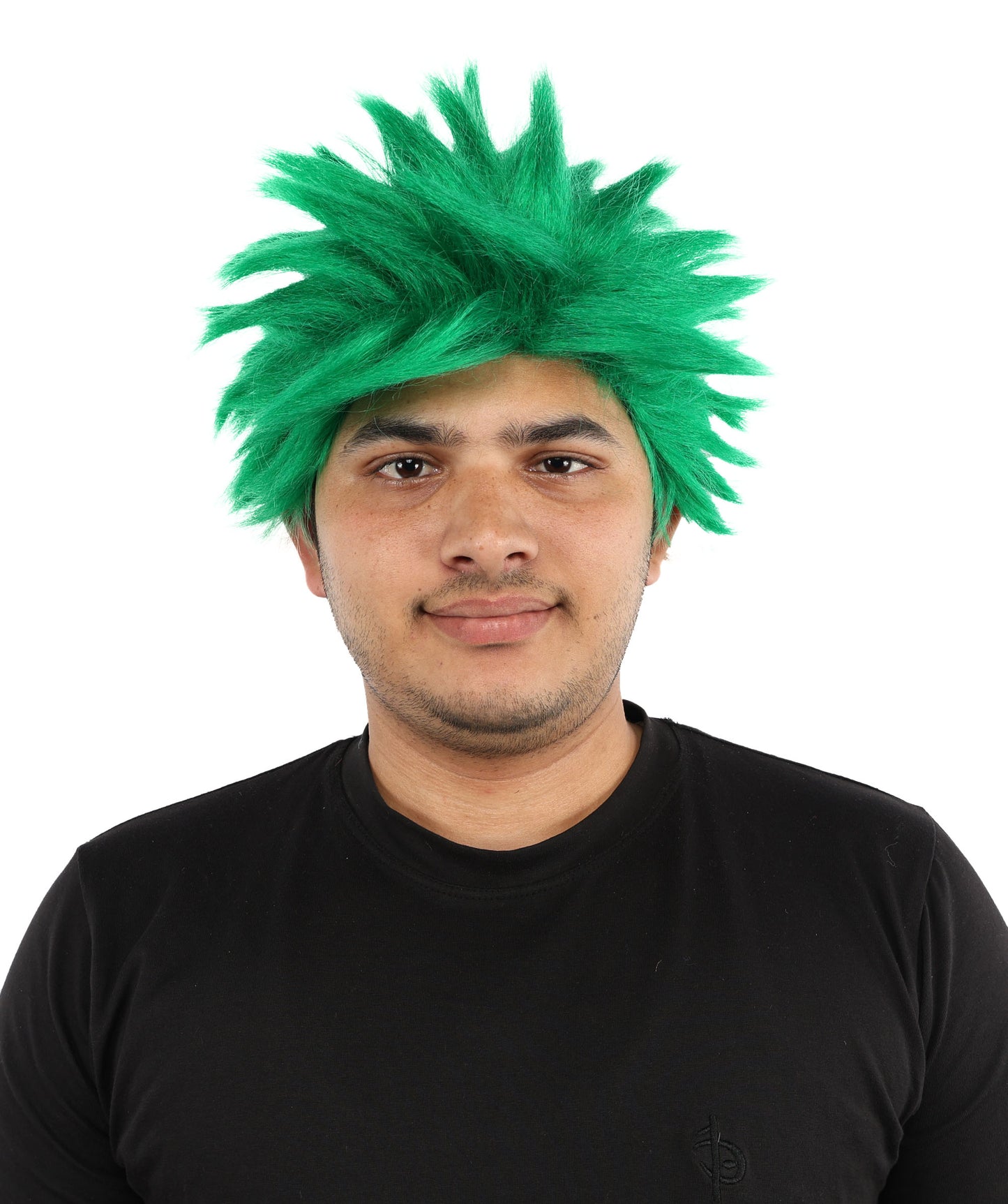 HPO Adult Men's Japanese Superhero Manga Spiky Wig |  Multi Color Options
