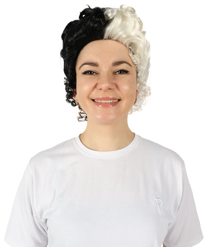 Mrs. Claus Women's Wig | TV/Movie Short Blonde Halloween Wigs | Premium Breathable Capless Cap