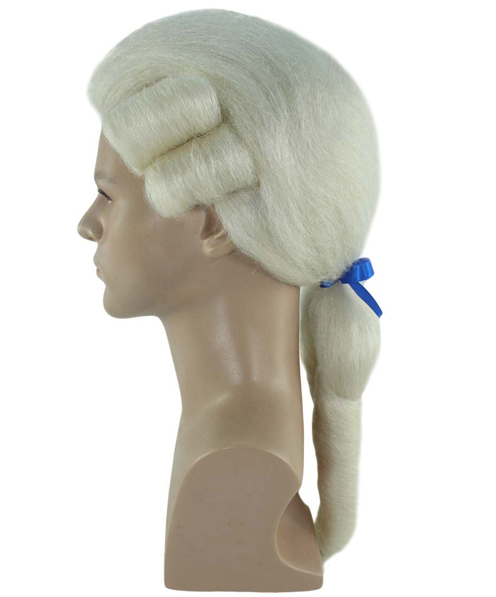 1700s Era Aristocrat Wig | Premium Breathable Capless Cap