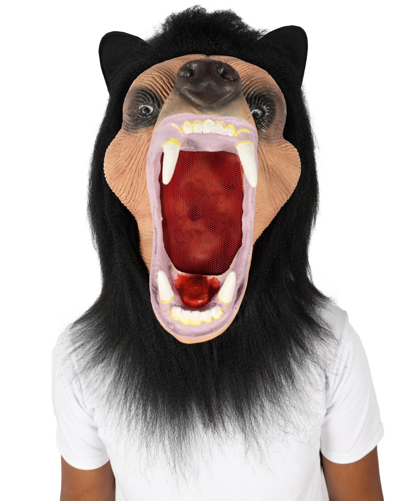 HPO Unisex Fur Animal Multiple Costume, Mask and Bundle – Complete Animal Fur Costume Set for Halloween or Themed Parties – Includes Detailed Fur Animal Outfit and Accessories–Comfortable