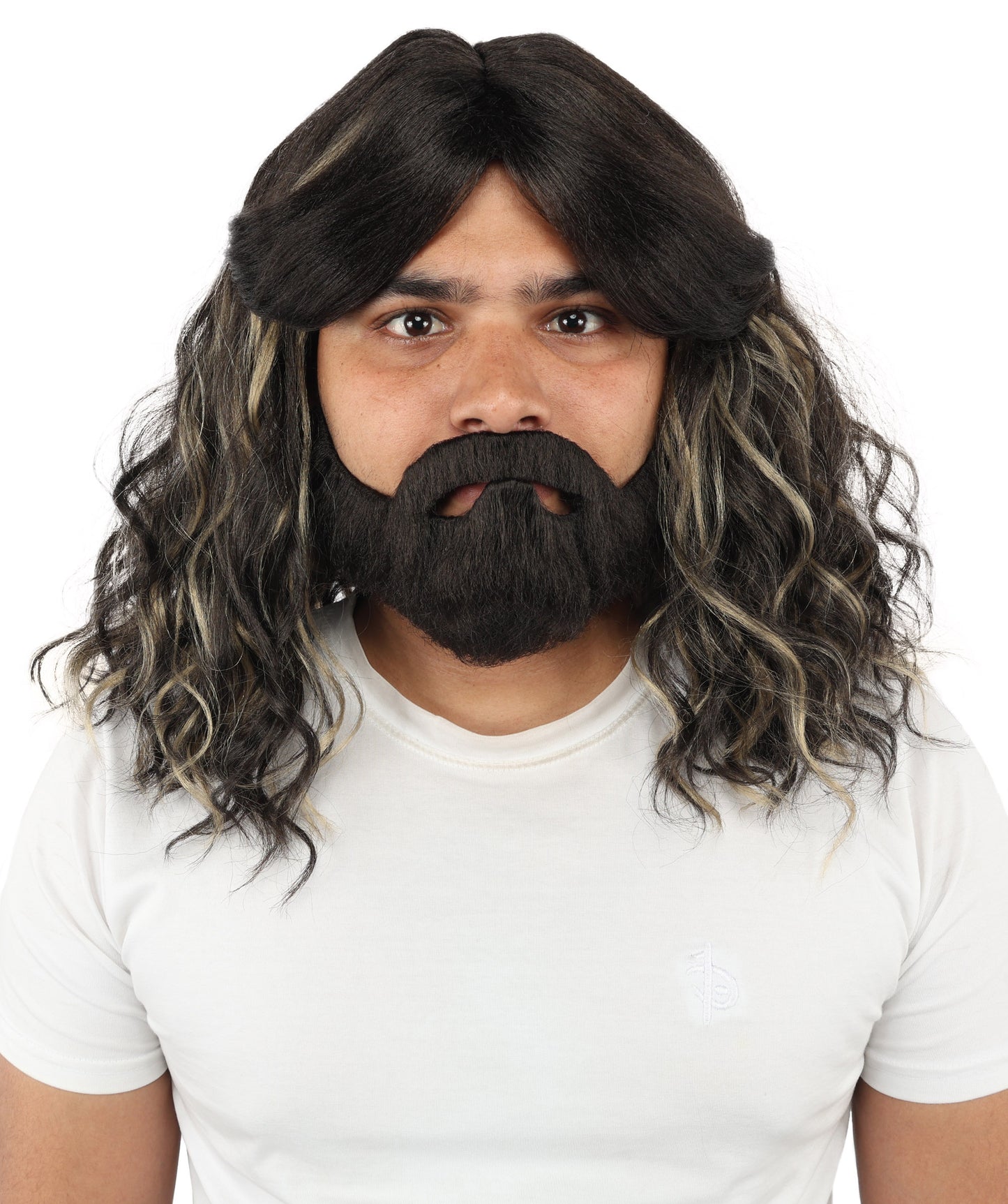 HPO Long Shaggy Layered Wig | Wavy Retro Style Costume Hair | Full Volume Hairpiece for Cosplay, Styling & Themed Styling