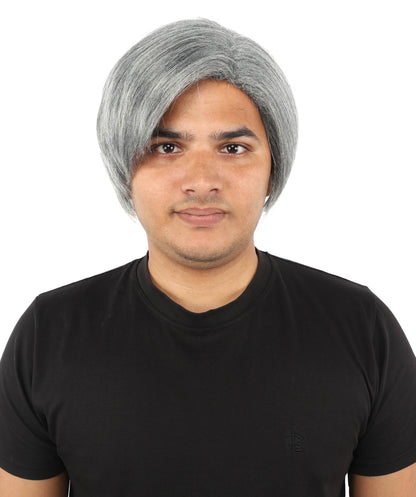 Men's Short Dramatic Texture Wig | Multiple Color Option | undercut, multi-layered messy styling | Halloween, cosplay, drag, theatrical performances, and themed parties