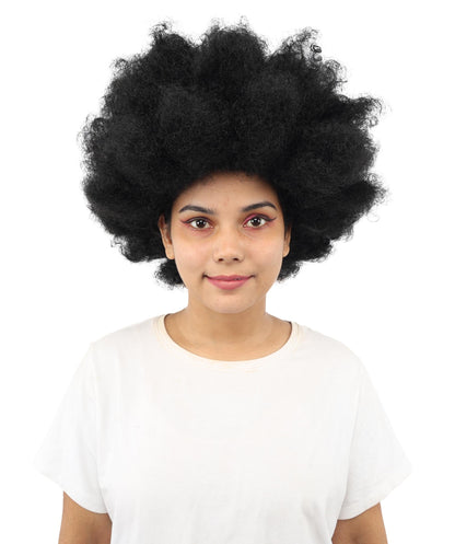 Womens Soldier Movie Afro | Cosplay Wig | Premium Breathable Capless Cap