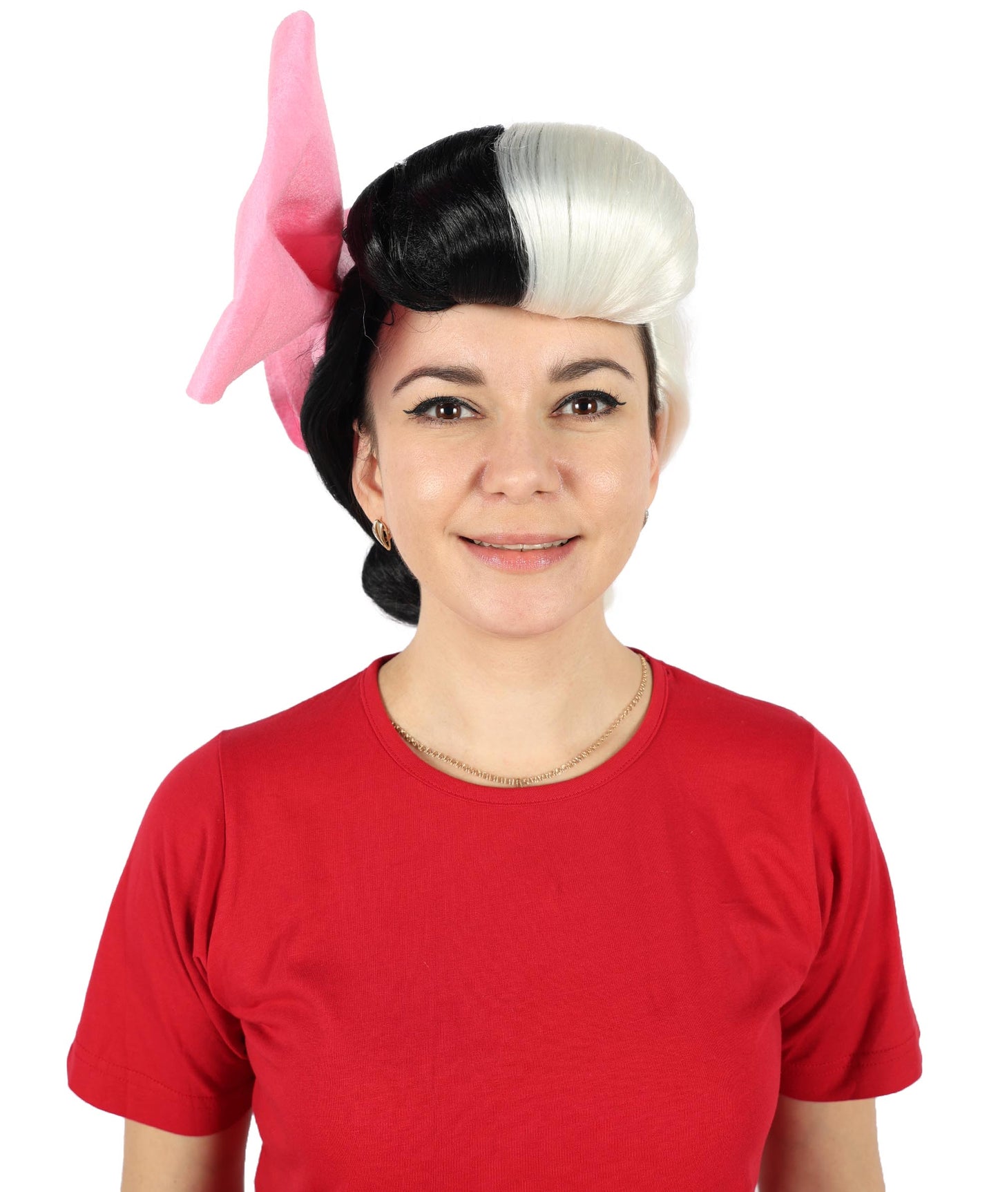 Women's Animation Style Wig with Bow | Mulpleti Color Option Wigs | Premium Breathable Capless Cap