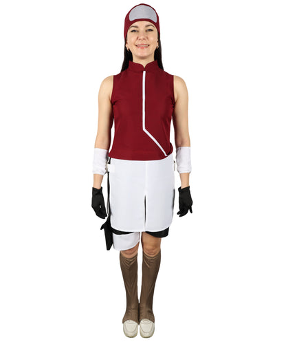 In Spirit Designs Sakura Costume - Pink Ninja Outfit, Perfect for Cosplay and Halloween Fun