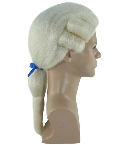 1700s Era Aristocrat Wig | Premium Breathable Capless Cap