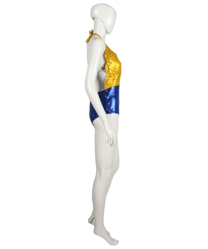 HPO Festival Femme Silver and Indigo Light Up the Night Bikini Set