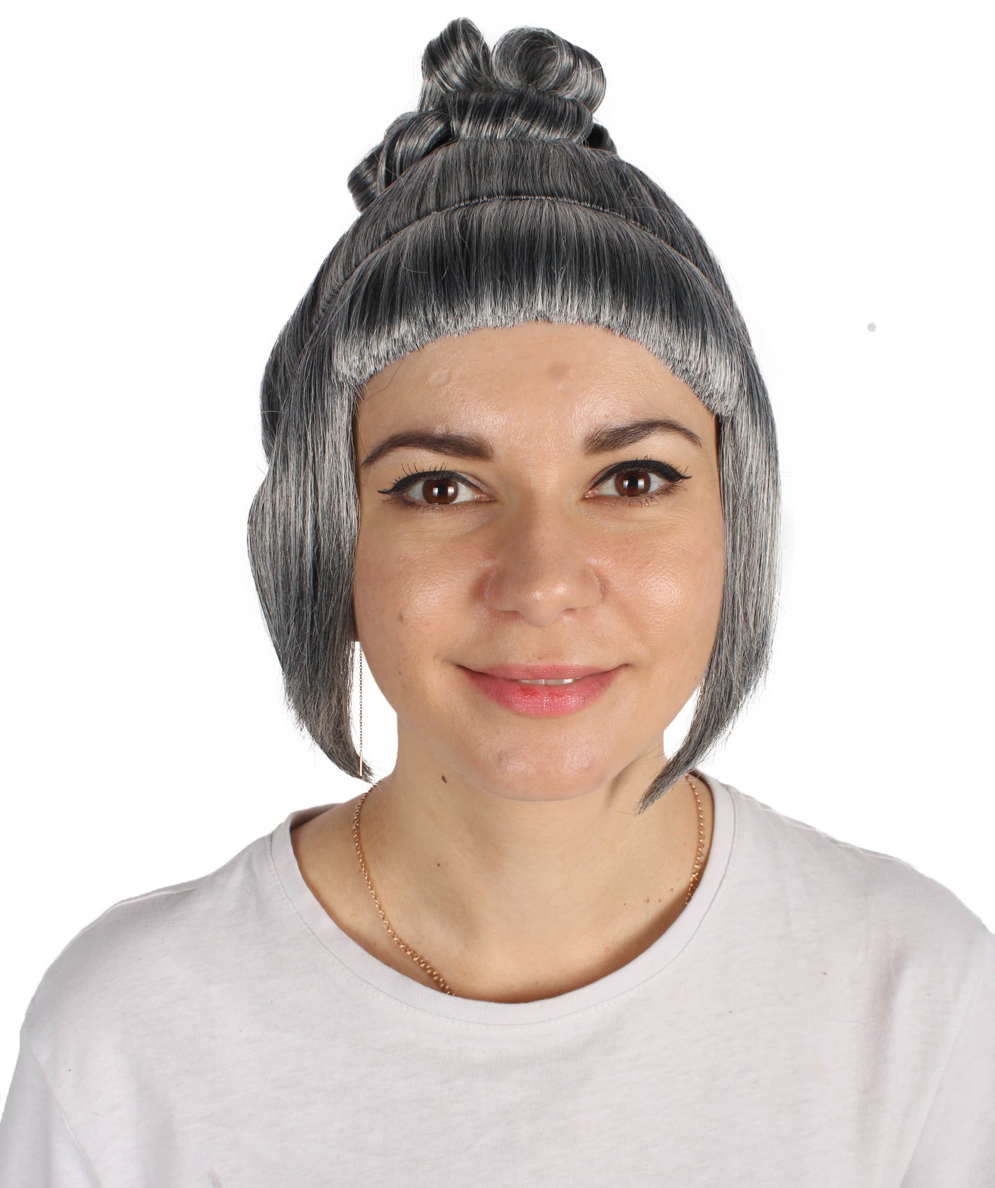 HPO  Women's Halloween Animated Lucy Updo Wig | Multiple Color Options