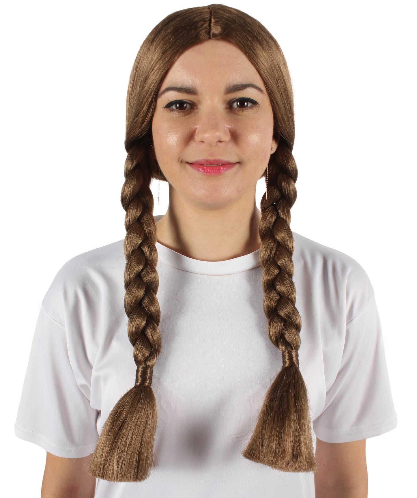 HPO Women's  Braided Gothic Wig | Multiple Color Collections TV Movie Wigs | Premium Breathable Capless Cap