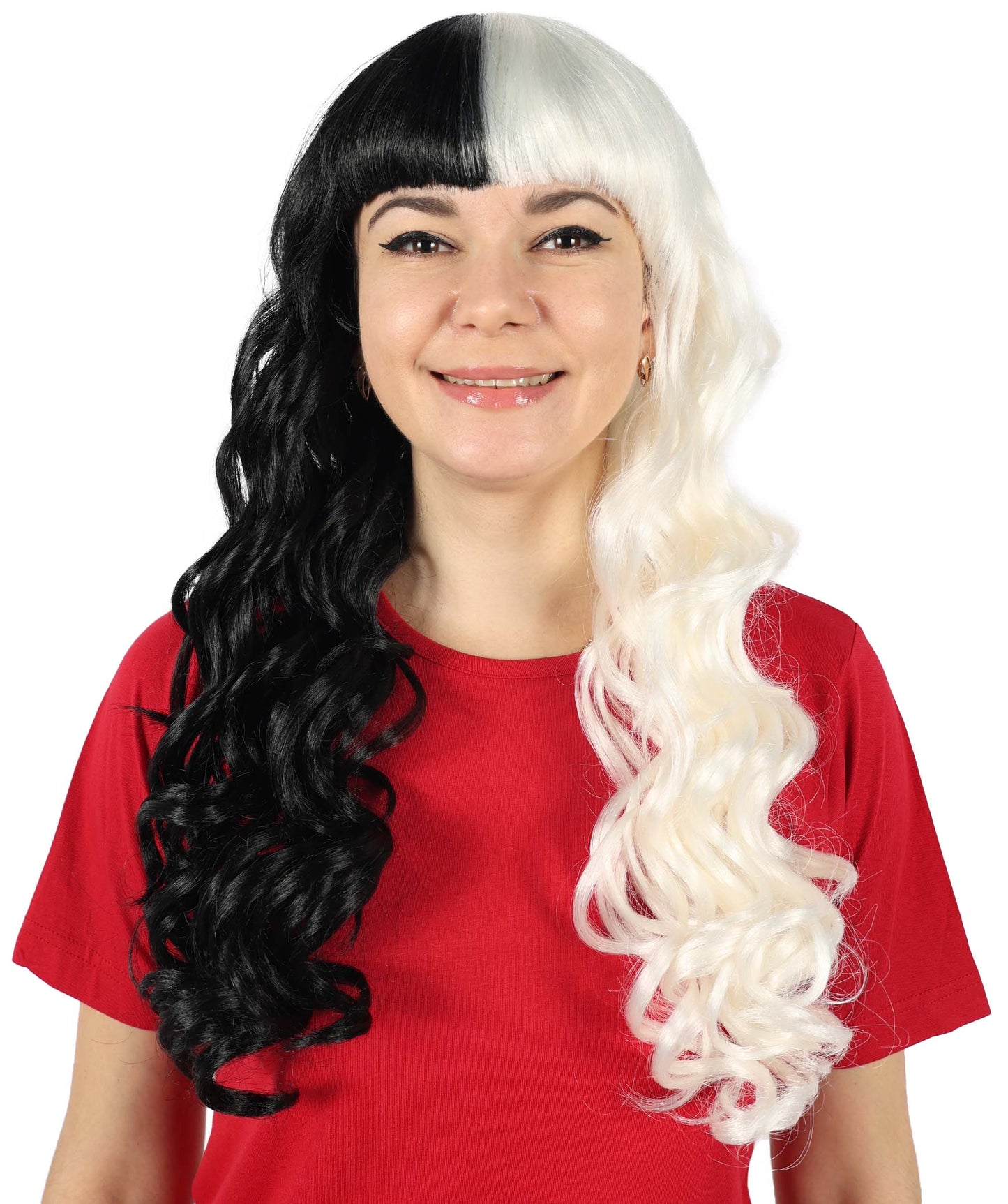 Adult Women's Multiple  Color  Option Wavy Long Length Trendy Wig