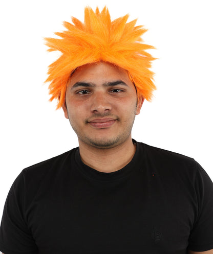 HPO Adult Men's Japanese Superhero Manga Spiky Wig |  Multi Color Options