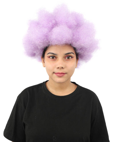 Womens Soldier Movie Afro | Cosplay Wig | Premium Breathable Capless Cap