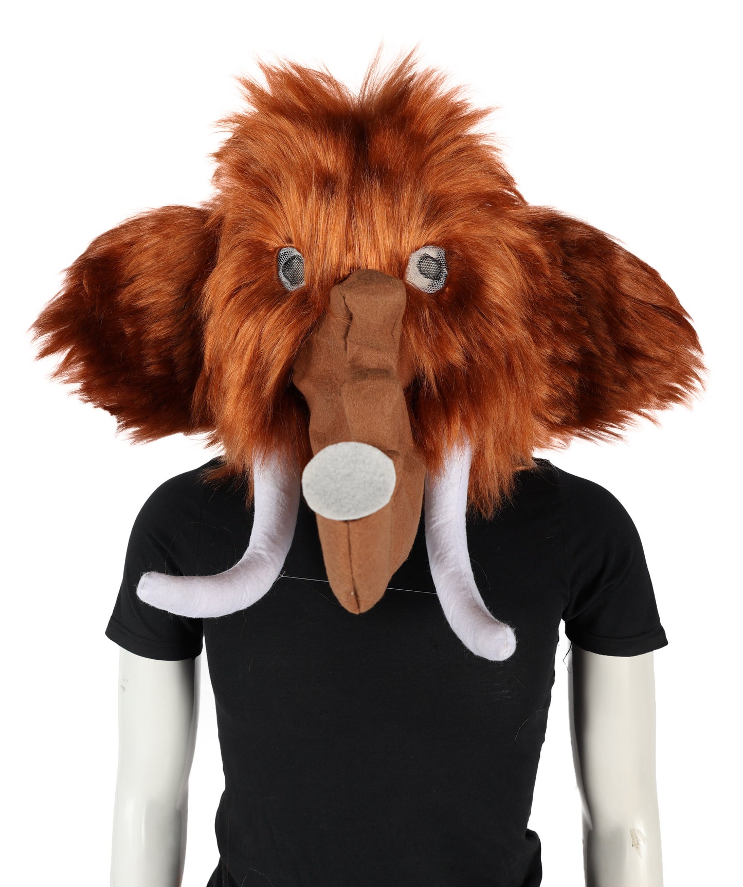 HPO Unisex Elephant Fur Costume – Plush and Cozy Animal Outfit – Perfect for Halloween and Cosplay Parties, Stage Performances – Soft Durable and Realistic Elephant Design!